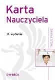 Karta nauczyciela. Autor: Aneta Flisek. Dadada.pl Okładka książki Karta nauczyciela
