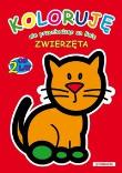 Okładka książki Koloruję Zwierzęta Malowanki od lat 2SIEDMIORÓG