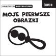 Książeczki kontrastowe. Moje pierwsze obrazki. Autor: Wilga. Dadada.pl Okładka książki Książeczki kontrastowe. Moje pierwsze obrazki