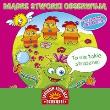 Okładka książki Mądre stworki obserwują. Książka z nalepkami
