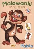 Okładka książki Malowanki maluszka - Małpka PASJA