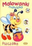 Okładka książki Malowanki maluszka. Pszczółka
