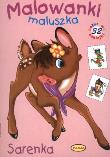 Okładka książki Malowanki maluszka. Sarenka