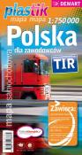 Okładka książki Mapa sam. POLSKA TIR 1:750 000 Plastik