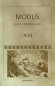 Modus Prace z historii sztuki tom X-XI. Autor: Bałus Wojciech, Katarzyna Brzezina. Dadada.pl Okładka książki Modus Prace z historii sztuki tom X-XI