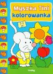 Okładka książki Myszka Tini Kolorowanka 3-5 lat