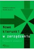 Okładka książki Nowe kierunki w zarządzaniu
