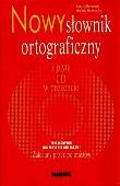 Okładka książki Nowy słownik ortograficzny + CD
