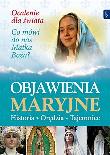 Objawienia Maryjne. Historia, orędzia, tajemnice. Autor: Bożena Hanusiak, Kinga Babiuch. Dadada.pl Okładka książki Objawienia Maryjne. Historia, orędzia, tajemnice