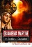 Okładka książki Objawienia Maryjne o końcu świata
