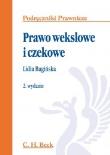 Prawo wekslowe i czekowe. Autor: Bagińska Lidia. Dadada.pl Okładka książki Prawo wekslowe i czekowe
