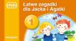 PUS Łatwe zagadki dla Jacka i Agatki 1. Autor: Maria Krupska, Bogusław Świdnicki. Dadada.pl Okładka książki PUS Łatwe zagadki dla Jacka i Agatki 1