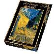 Okładka książki Puzzle 1000 Art Kawiarniany taras nocą TREFL