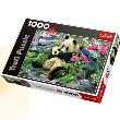 Okładka książki Puzzle 1000 Panda TREFL