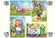 Okładka książki Puzzle 4w1 Little Red Riding Hood