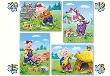 Okładka książki Puzzle 4w1 Three Little Pigs