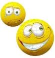 Okładka książki Puzzle Face Ball - żółta TREFL