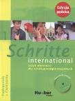 Schritte international 1 KB+AB+CD PL HUEBER. Autor: Urszula Krajewska, Agnieszka Mizak. Dadada.pl Okładka książki Schritte international 1 KB+AB+CD PL HUEBER