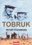 Tobruk. Autor: Fitzsimons Peter. Dadada.pl Okładka książki Tobruk