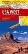 Okładka książki USA Zachód Mapa drogowa (OT)