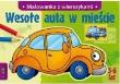 Wesołe auta w mieście LITERKA. Autor: Kaczmarska Sylwia. Dadada.pl Okładka książki Wesołe auta w mieście LITERKA