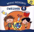Okładka książki Wesołe przedszkole. Ćwiczenia 4-latka