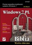 Windows 7 PL. Biblia. Autor: Boyce Jim. Dadada.pl Okładka książki Windows 7 PL. Biblia