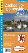 Okładka książki Województwo zachodniopomorskie. Region. Mapa województwa