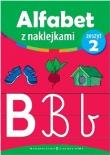 Okładka książki Alfabet z naklejkami zeszyt 2