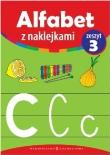 Okładka książki Alfabet z naklejkami zeszyt 3