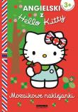 Okładka książki Angielski z Hello Kitty. Mozaikowe nakl. czerwone