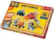 Okładka książki Baby puzzle - Bob Budowniczy i jego maszyny TREFL