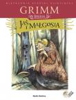 Baśnie Grimm - Jaś i Małgosia. Autor: W.J. Grimm. Dadada.pl Okładka książki Baśnie Grimm - Jaś i Małgosia
