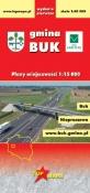 Okładka książki Buk - plan miasta, mapa gminy