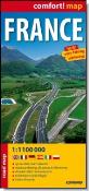 Okładka książki Comfort!map France 1:1 100 000