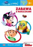 Okładka książki Disney ucz się z nami. Disney Junior.Zabawa z nakl