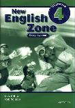 English Zone New 4 WB OXFORD. Autor: Nolasco Rob, Anna Gonerko-Frej. Dadada.pl Okładka książki English Zone New 4 WB OXFORD