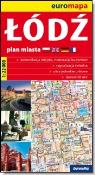 Okładka książki Euromapa Łódź 1:22 000