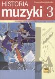 Historia muzyki 3 Podr. dla szkół muzycznych PWM. Autor: Danuta Gwizdalanka. Dadada.pl Okładka książki Historia muzyki 3 Podr. dla szkół muzycznych PWM