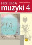 Historia muzyki 4 Podręcznik dla szkół muzycznych. Autor: Danuta Gwizdalanka. Dadada.pl Okładka książki Historia muzyki 4 Podręcznik dla szkół muzycznych