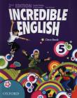 Incredible English  2E 5 CB OXFORD. Autor: Phillips Sarah, Peter Redpath. Dadada.pl Okładka książki Incredible English  2E 5 CB OXFORD