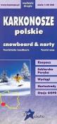 Karkonosze polskie snowboard narty. Wydawca: Pietruska & Mierkiewicz. Dadada.pl Opakowanie Karkonosze polskie snowboard narty