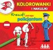 Okładka książki Kolorowanki i naklejki. Krewki pomaga policjantom