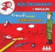 Okładka książki Kolorowanki i naklejki. Krewki pomaga żołnierzom