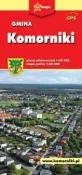 Komorniki - plany miejscowości, mapa gminy. Autor: praca zbiorowa. Dadada.pl Okładka książki Komorniki - plany miejscowości, mapa gminy