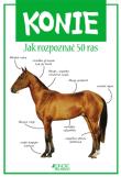 Konie. Jak rozpoznać 50 ras. Autor: Bedoyere de la Camilla. Dadada.pl Okładka książki Konie. Jak rozpoznać 50 ras