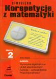Korepetycje z matematyki Zeszyt 2. Autor: Sabok Halina. Dadada.pl Okładka książki Korepetycje z matematyki Zeszyt 2