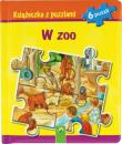 Książeczka z puzzlami - W zoo. Autor: praca zbiorowa. Dadada.pl Okładka książki Książeczka z puzzlami - W zoo