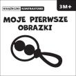 Książeczki kontrastowe. Moje pierwsze obrazki. Autor: Krystyna Bárdos. Dadada.pl Okładka książki Książeczki kontrastowe. Moje pierwsze obrazki