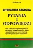 Okładka książki Literatura szkolna. Pytania i odpowiedzi